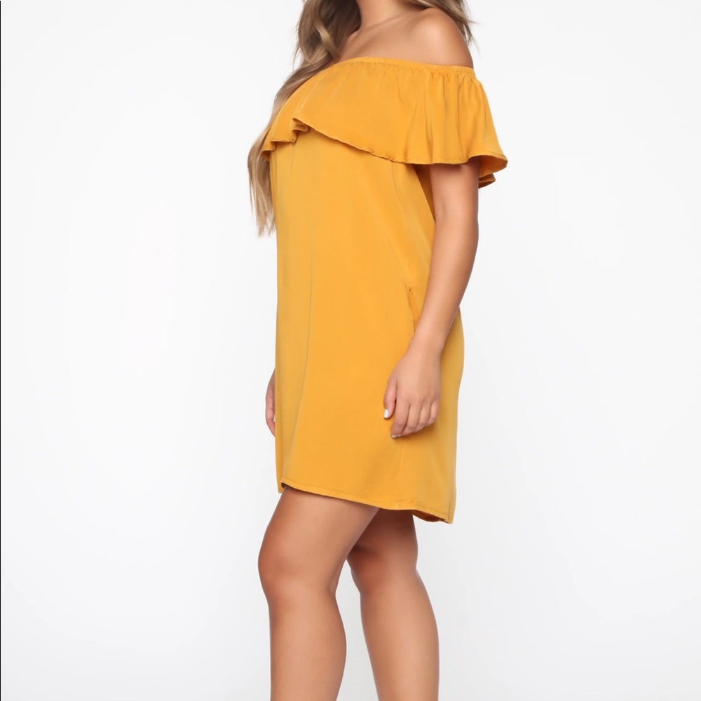 Off Shoulder Mini Dress